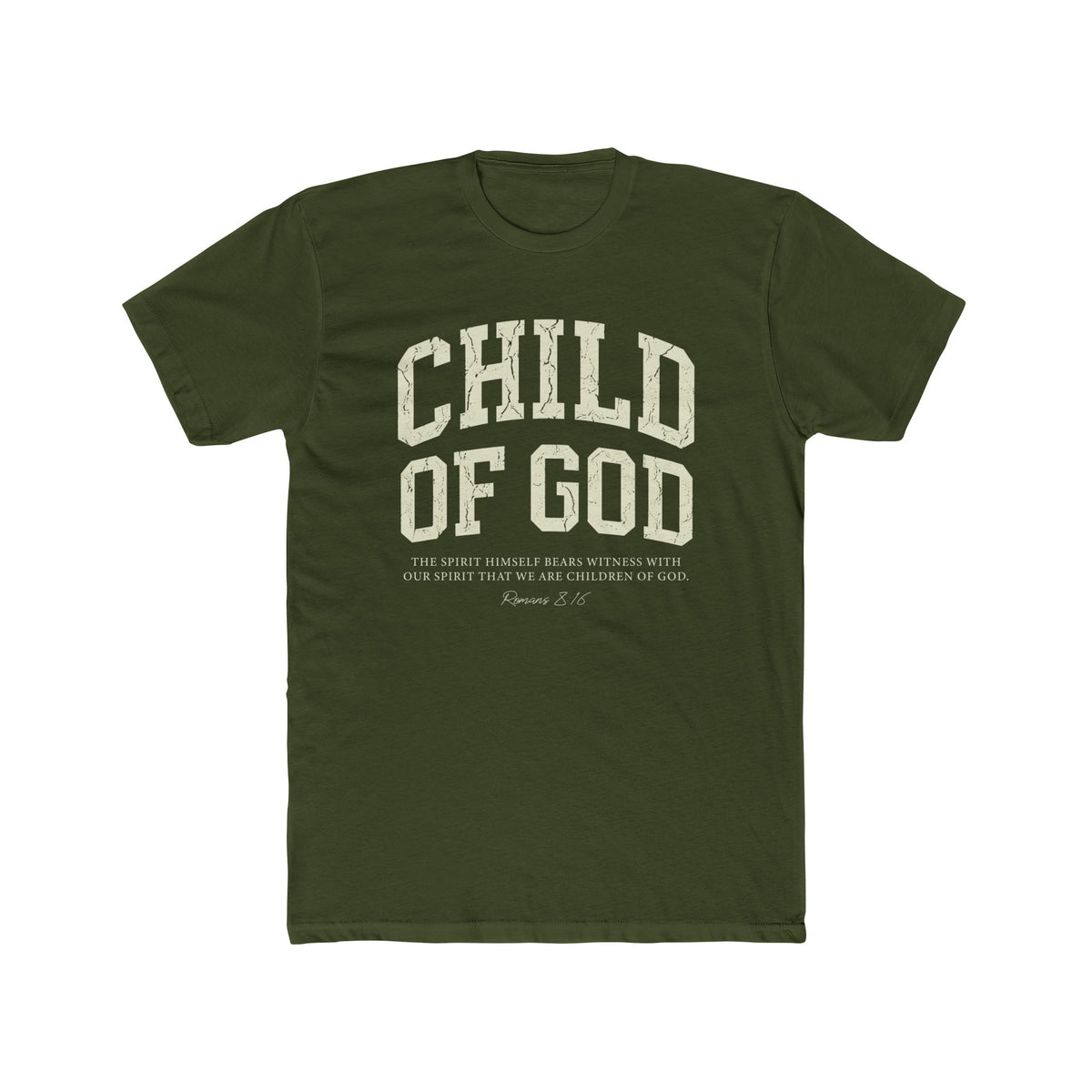 Child of God Tee — Christian Faith Graphic T-Shirt