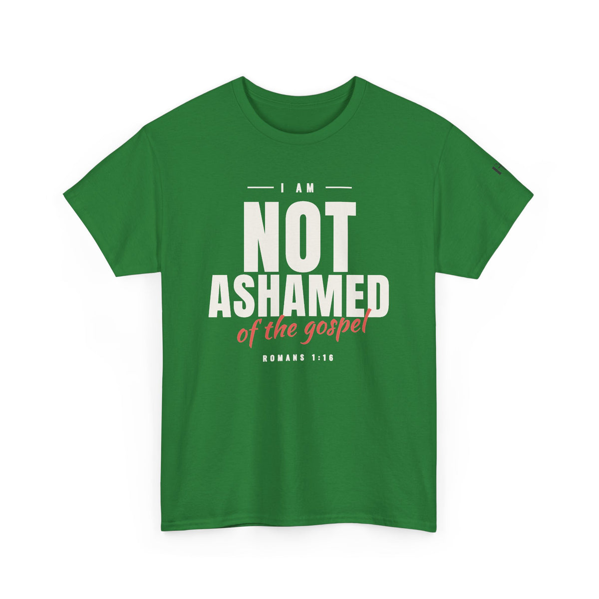 I Am Not Ashamed of the Gospel Faithful Christian T-Shirt