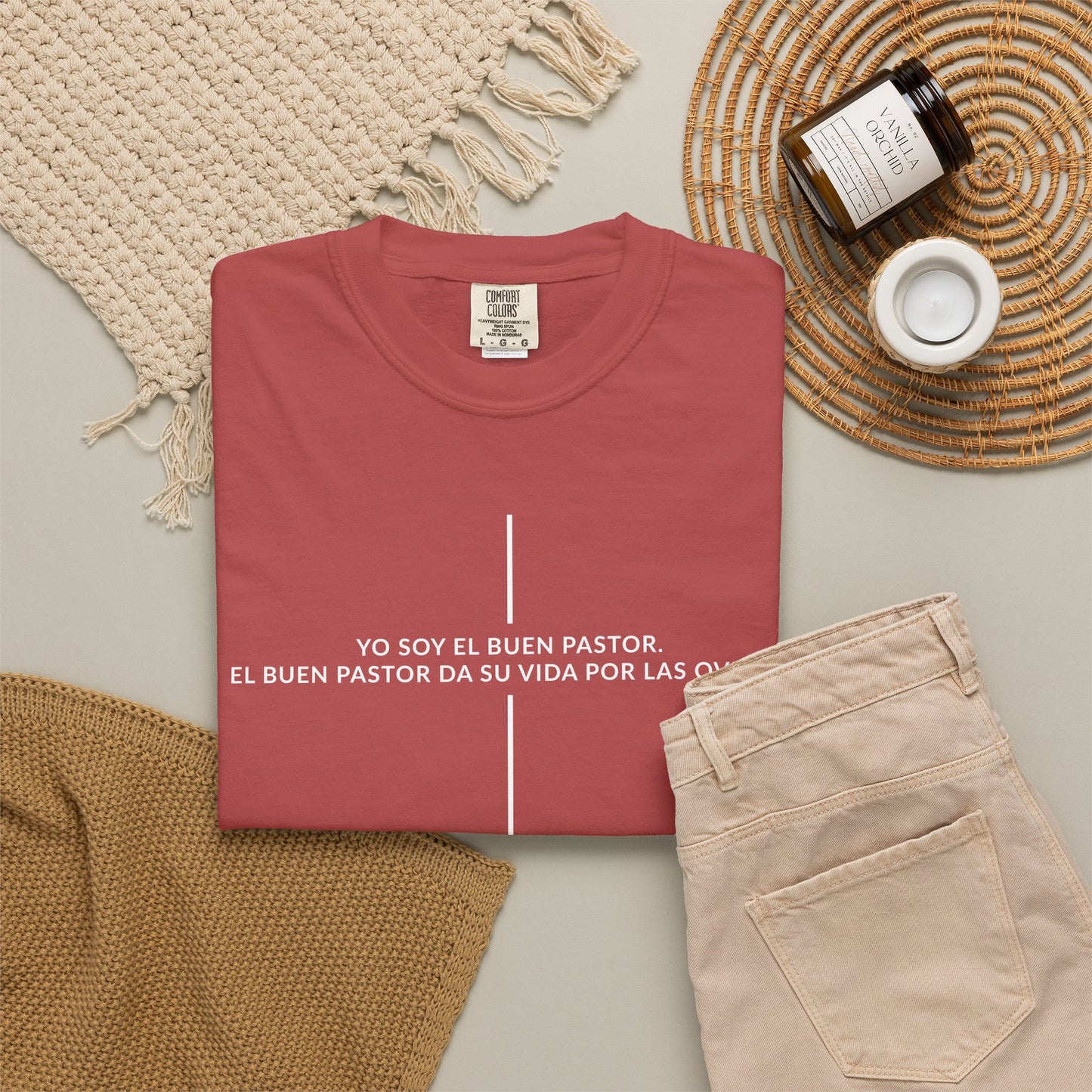 Buen Pastor T-shirt — Juan 10:11 'Yo Soy el Buen Pastor' Christian Tee
