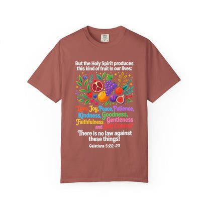 Fruit of the Spirit T‑Shirt — Galatians 5:22‑23 Christian Faith Tee