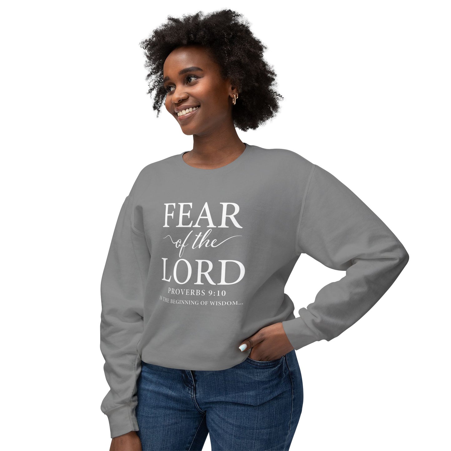 Fear Of The Lord 100% Cotton Sweatshirt