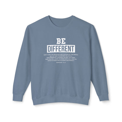 Be Different "Romans 12:2" Sweatshirt