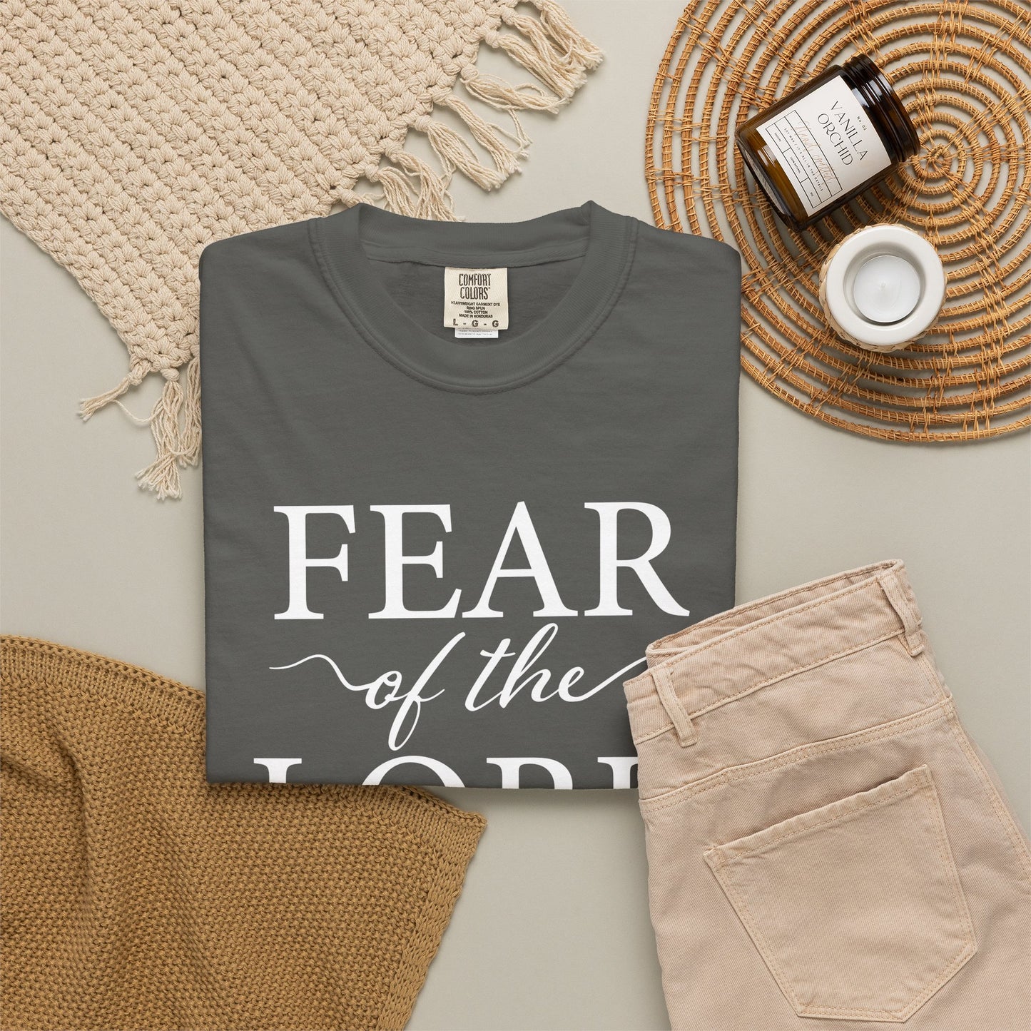 Fear of the Lord T-Shirt — Christian Faith Graphic Tee
