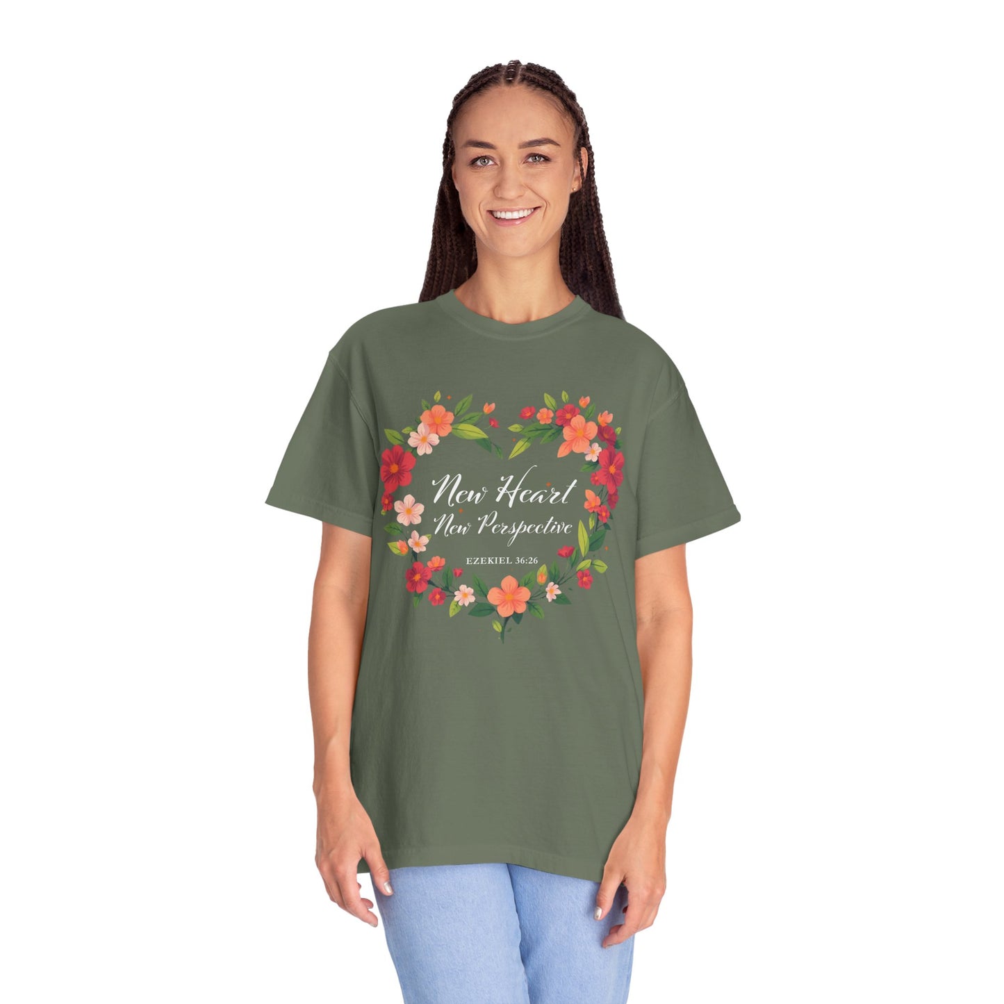 Ezekiel 36:26 'New Heart, New Perspective' T-Shirt