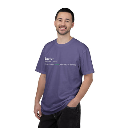 Savior Definition T-Shirt 100% cotton