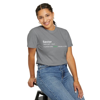Savior Definition T-Shirt 100% cotton