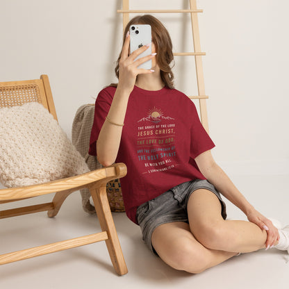 The Grace of the Lord Jesus Christ Christian Scripture T-Shirt