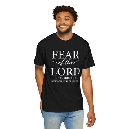 Fear of the Lord T-Shirt — Christian Faith Graphic Tee