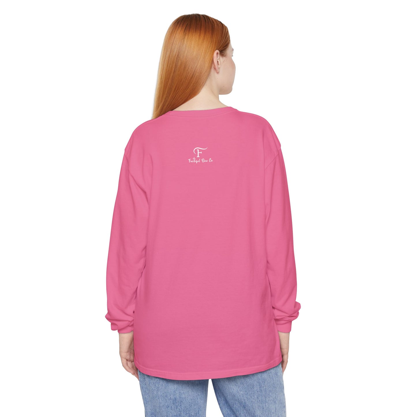 Romans 1:16 Beige 100% Cotton Lon Sleeve Comfort Color