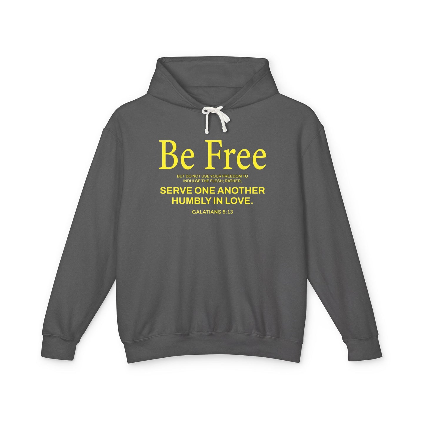 Be Free "Galatians 5:13" Yellow