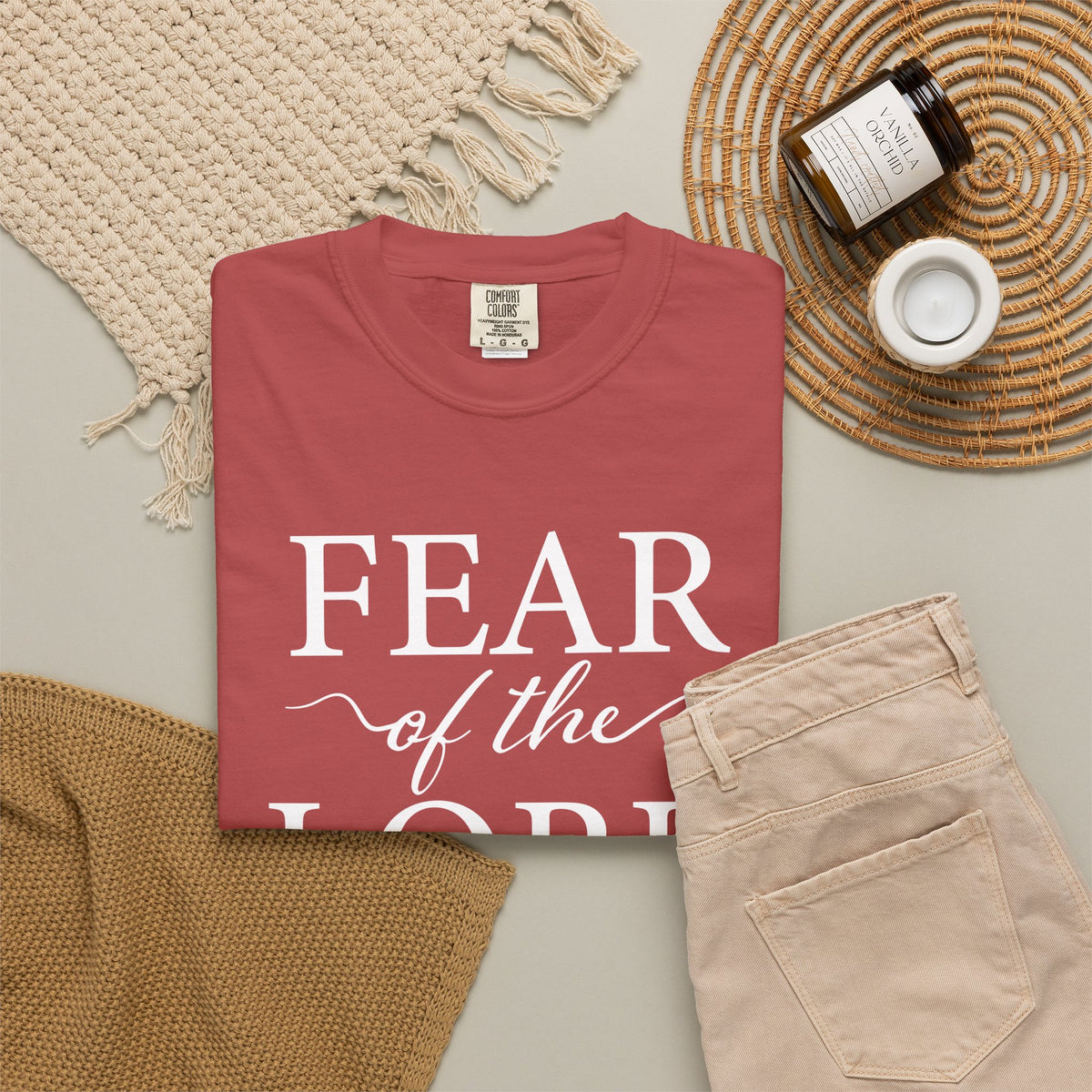Fear of the Lord T-Shirt — Christian Faith Graphic Tee