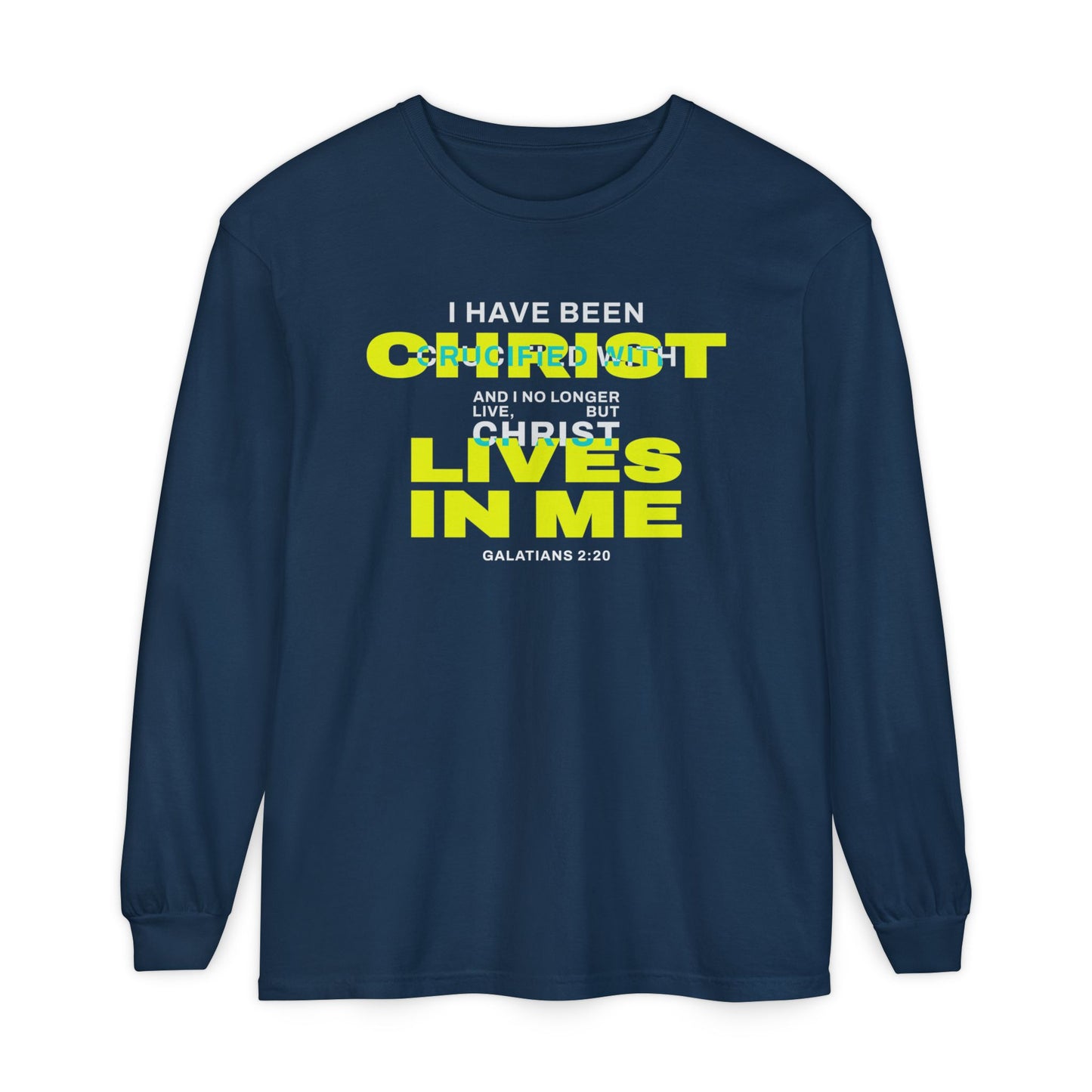 I have been Crucified with Christ "Galatians 2:20" Yellow