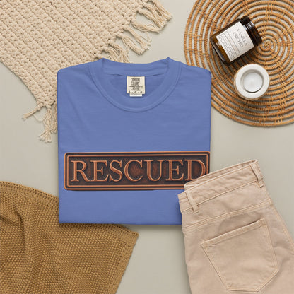 Rescued Colossians 1:13-14 Cotton T-Shirt