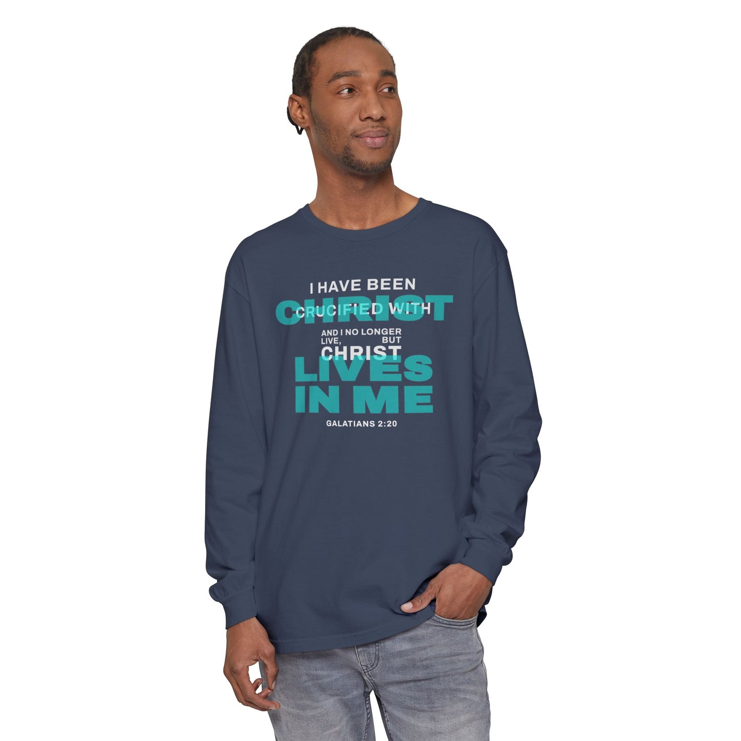 I have been Crucified with Christ "Galatians 2:20" TEAL