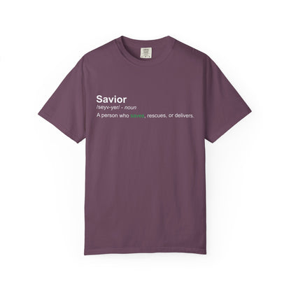 Savior Definition T-Shirt 100% cotton