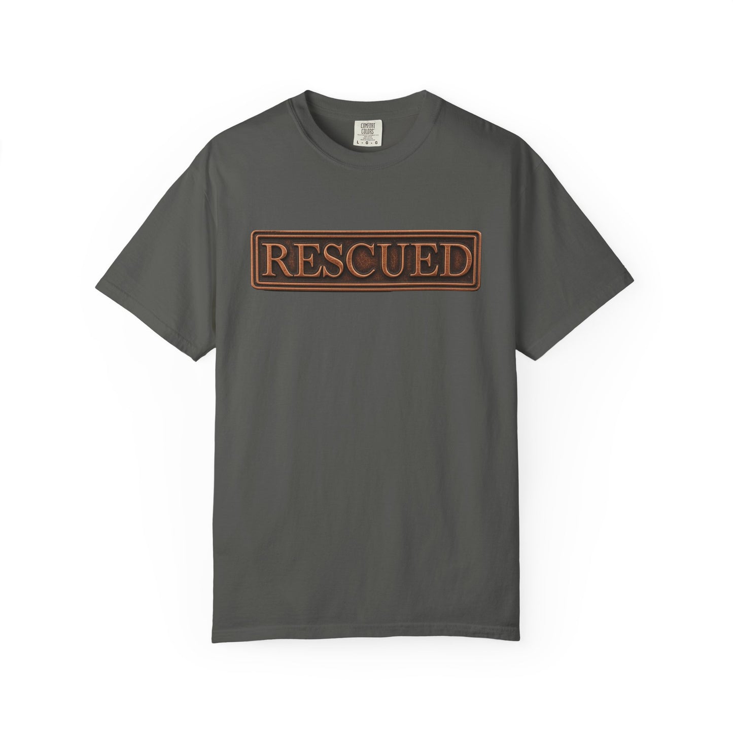 Rescued Colossians 1:13-14 Cotton T-Shirt