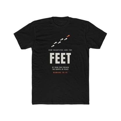 How Beautiful Are the Feet Faith-Inspired Christian T-Shirt