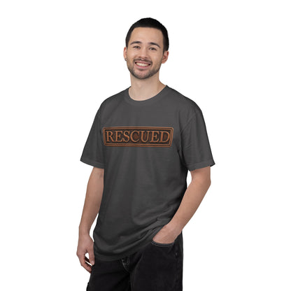 Rescued Colossians 1:13-14 Cotton T-Shirt
