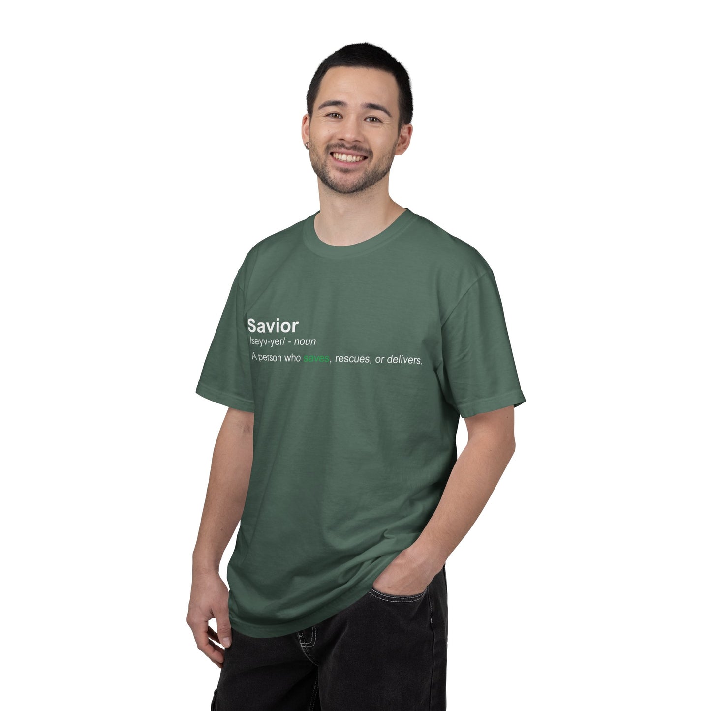 Savior Definition T-Shirt 100% cotton