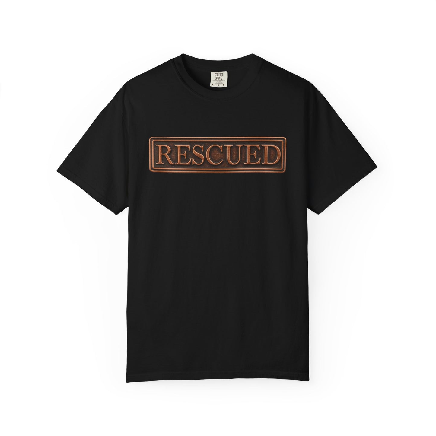 Rescued Colossians 1:13-14 Cotton T-Shirt