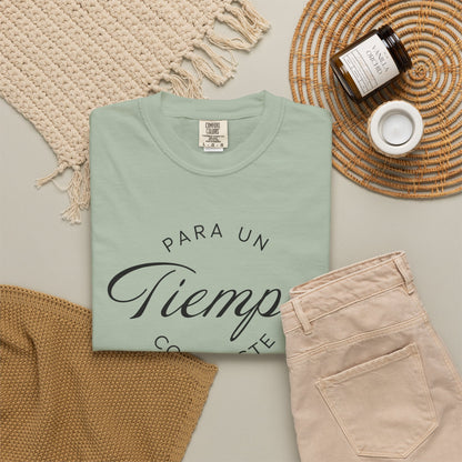 Para un Tiempo Como Este Ester 4:14 100% Cotton T-Shirt — Spanish Wise Woman Bible Verse