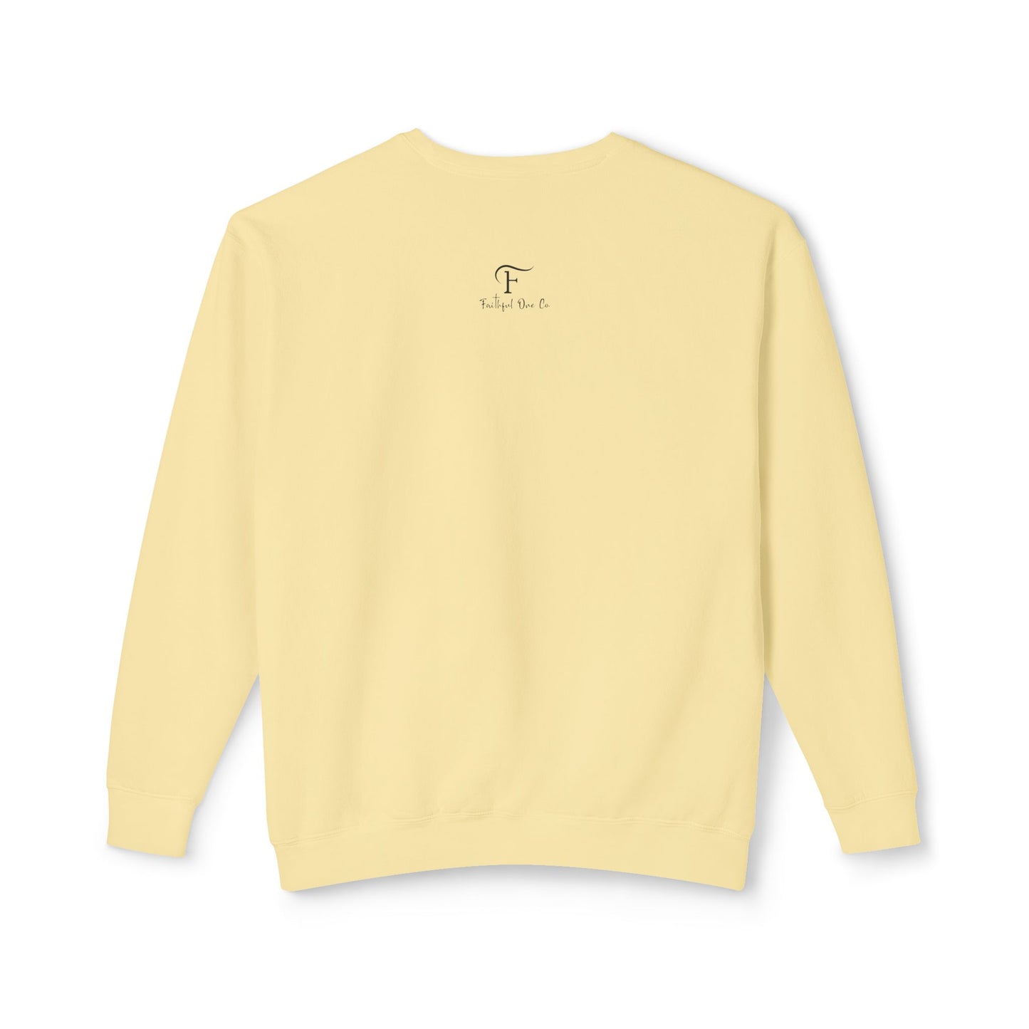 Biblical Wisdom Crewneck — Ecclesiastes 7:11-12 Bible Verse Sweatshirt