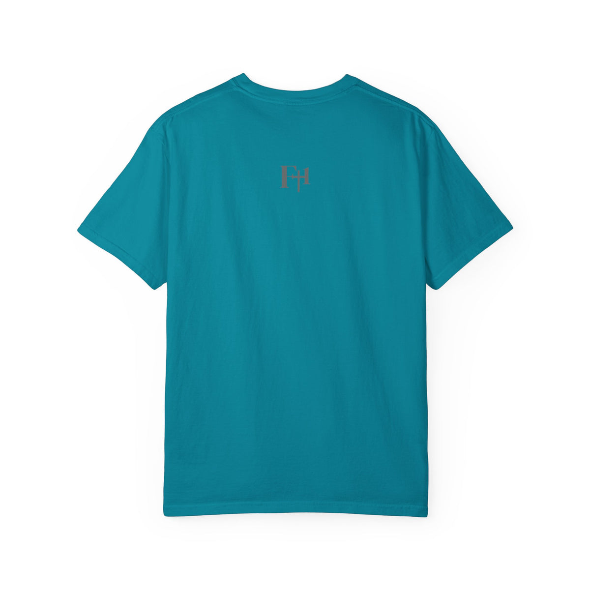 For Us Garment-Dyed Tee — Inspirational Script Christian T-Shirt