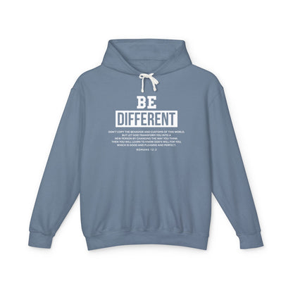Be Different " Romans 12:2" Hoodie
