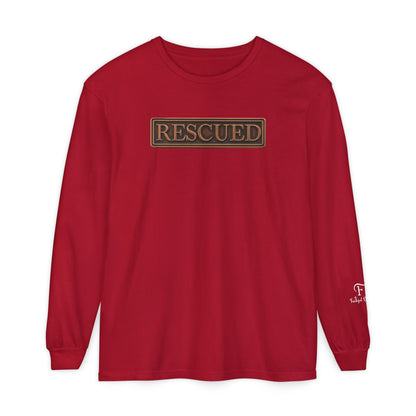Rescued Colossians 1:13 Long Sleeve T-Shirt — 100% Cotton