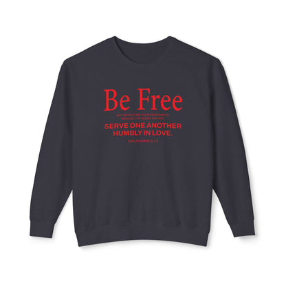 Be Free "Galatians 5:13" Red