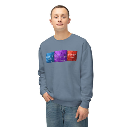 Son of Man Son of God Cotton T‑Shirt — Christian Faith Graphic Sweatshirt