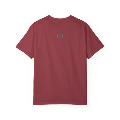 For Us Garment-Dyed Tee — Inspirational Script Christian T-Shirt