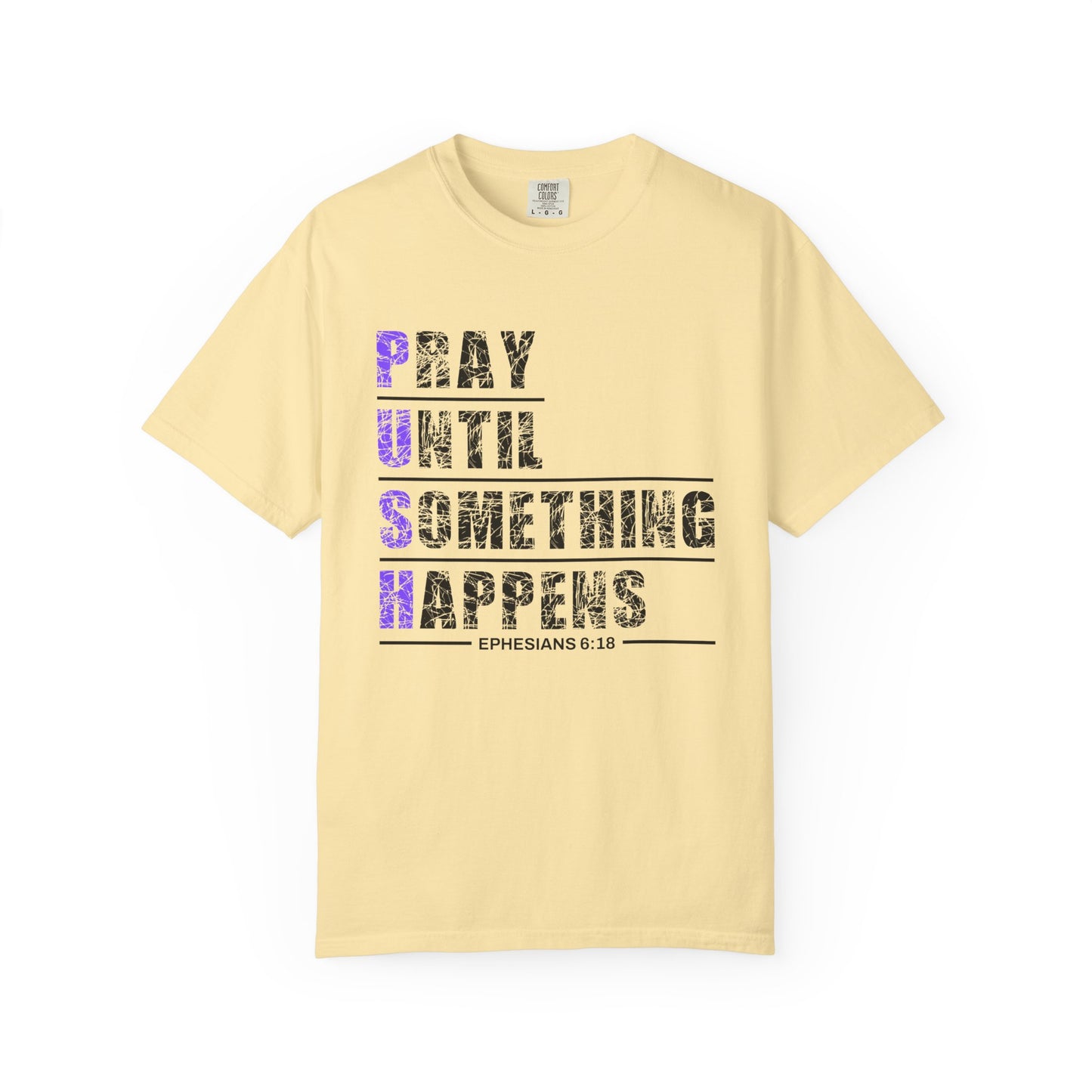 PUSH "Ephesians 6:18"