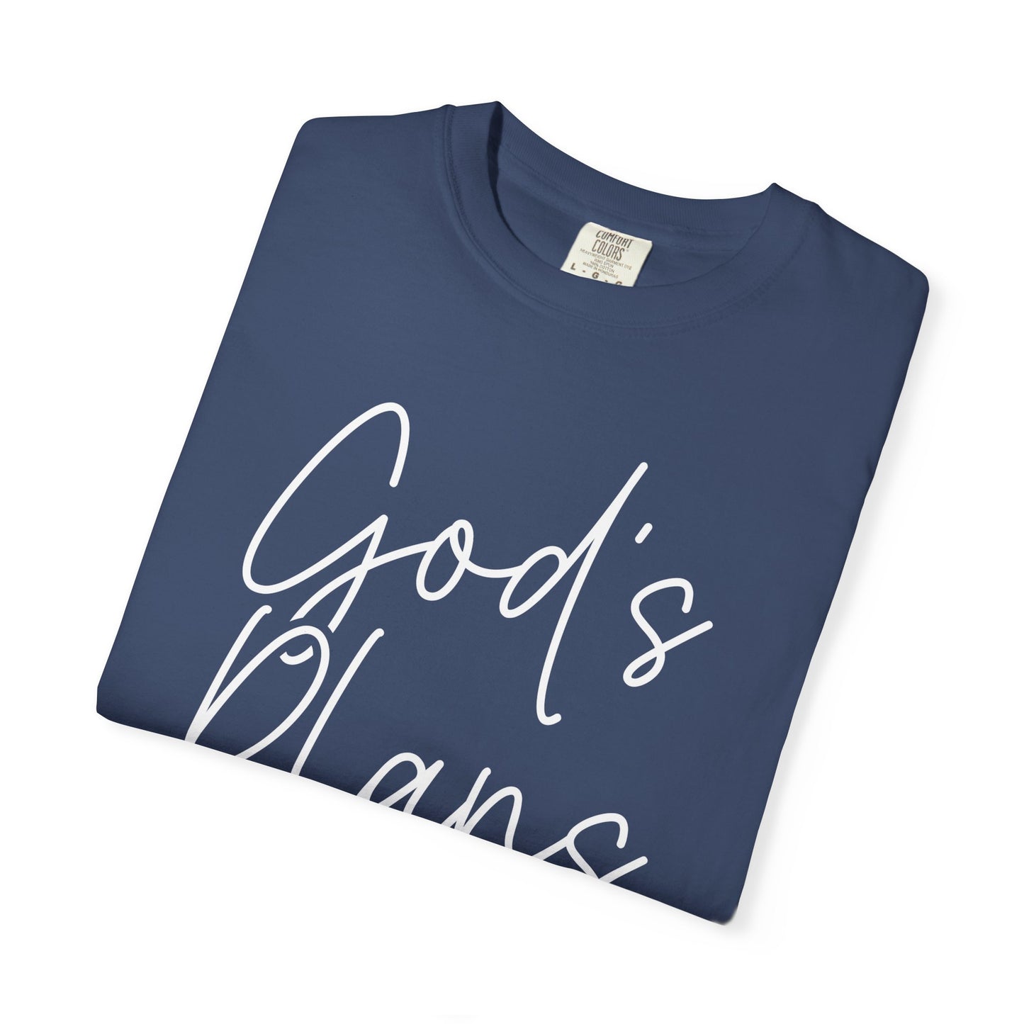 God's Plans Jeremiah 29:11 100% Cotton‑Shirt — Inspirational Faith Graphic T-shirt