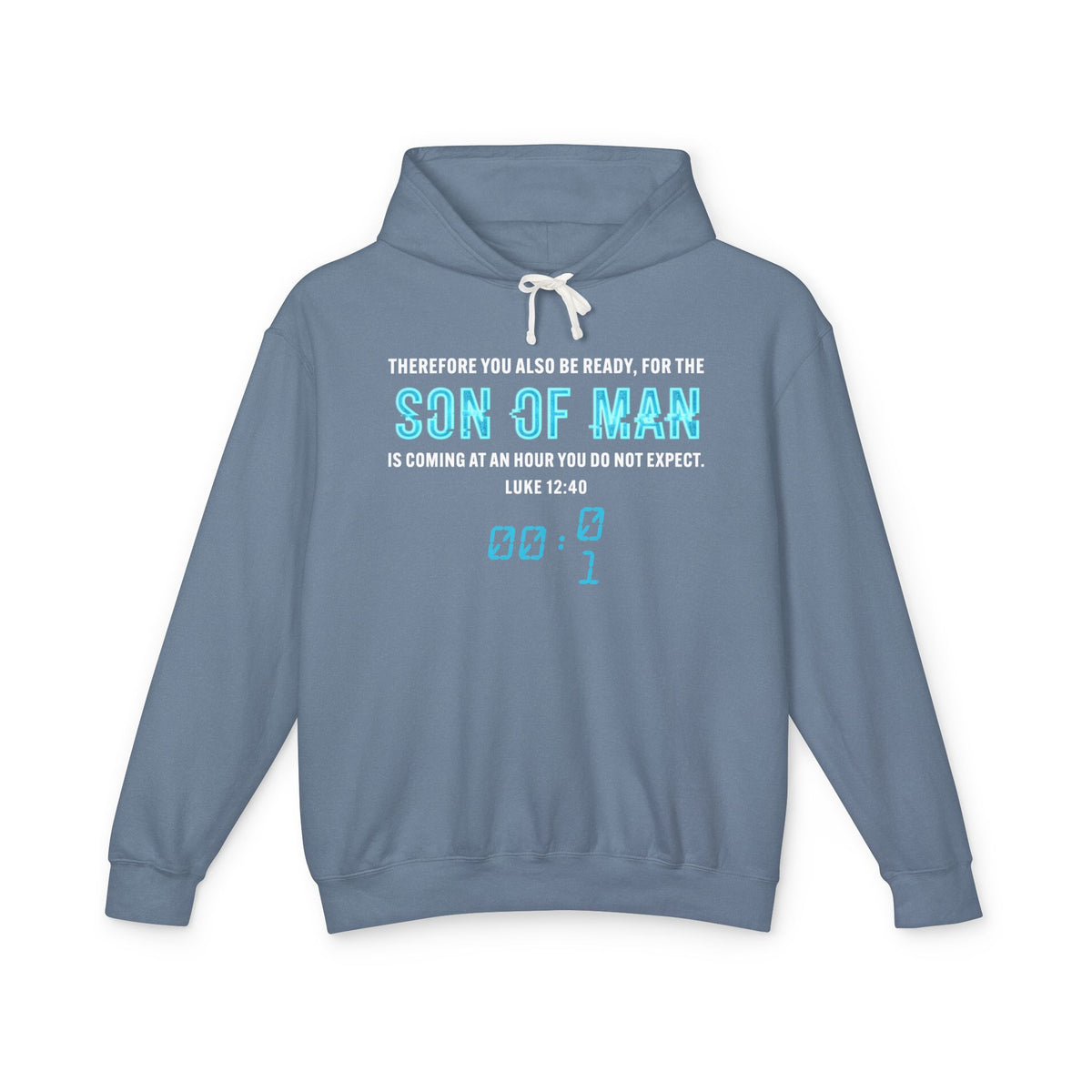 Son of Man is Coming Cotton T‑Shirt — Christian Faith Graphic  Hooded Sweatshirt