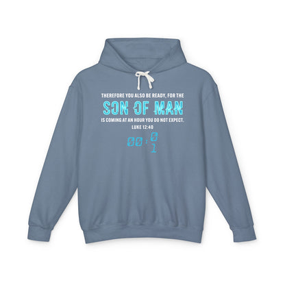 Son of Man is Coming Cotton T‑Shirt — Christian Faith Graphic  Hooded Sweatshirt