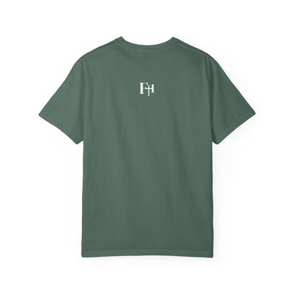Psalm 91 Feather T-Shirt — 'He Shall Cover You' Christian Faith Tee