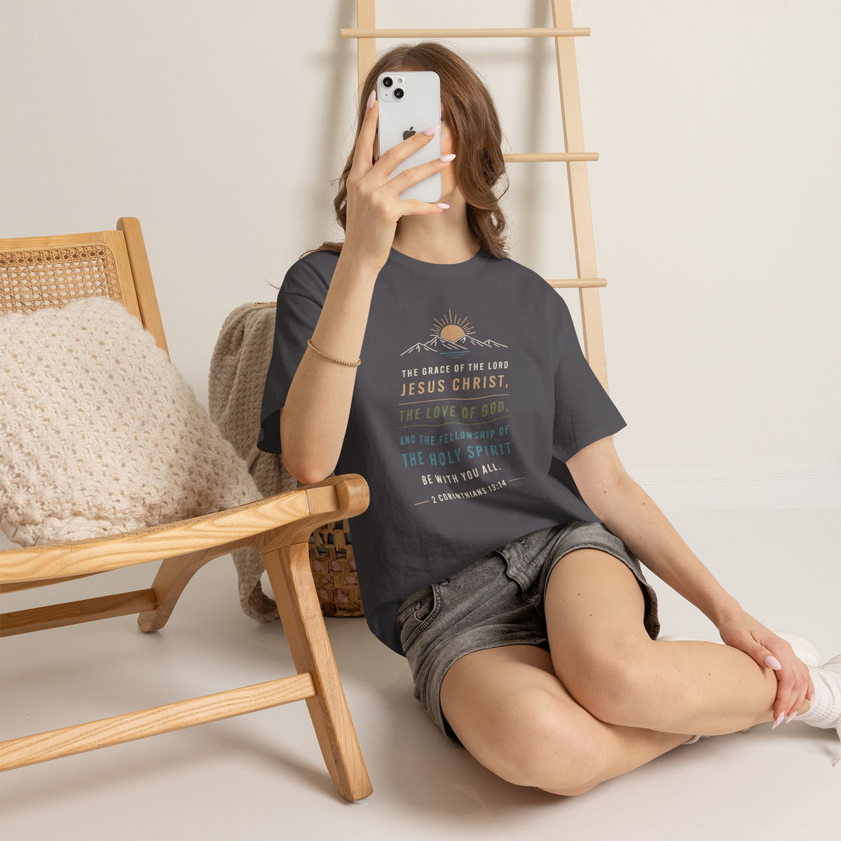 The Grace of the Lord Jesus Christ Christian Scripture T-Shirt
