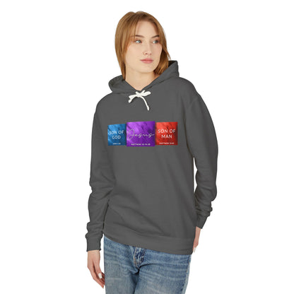 Son of Man Son of God Cotton T‑Shirt — Christian Faith Graphic  Hooded Sweatshirt