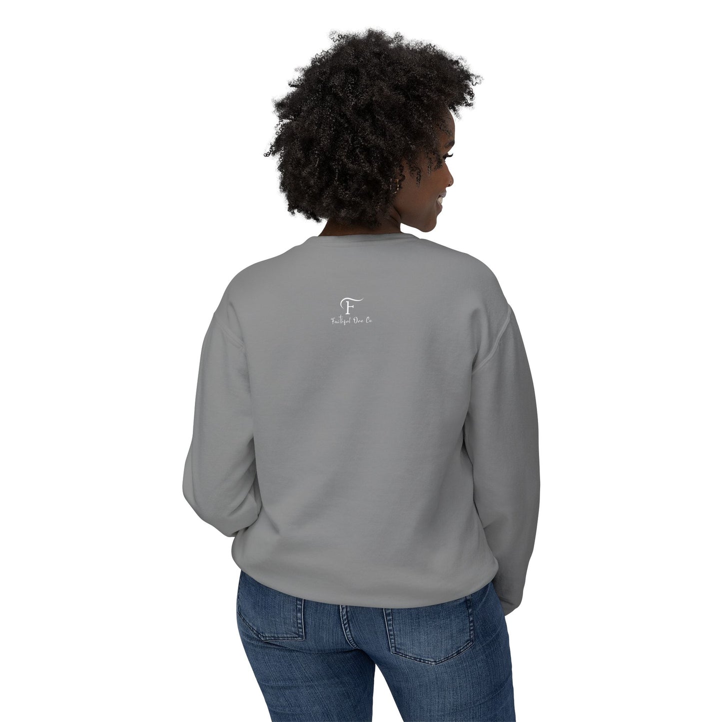 He is The Way The Truth & The Life Flowers "John 14:6" 100% Cotton Sweatshirt