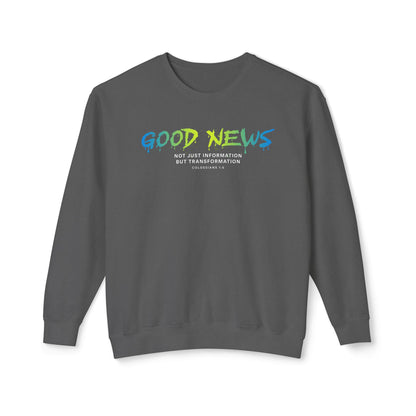 Good News Colossians 1:6 Cotton T-Shirt — Religious Faith Scripture Tee
