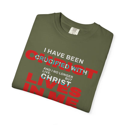 I have been Crucified with Christ "Galatians 2:20" RED