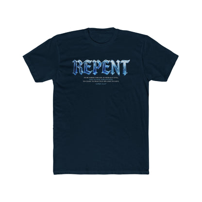 Repent Graphic Tee — Christian Faith Back Print Shirt