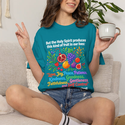 Fruit of the Spirit T‑Shirt — Galatians 5:22‑23 Christian Faith Tee