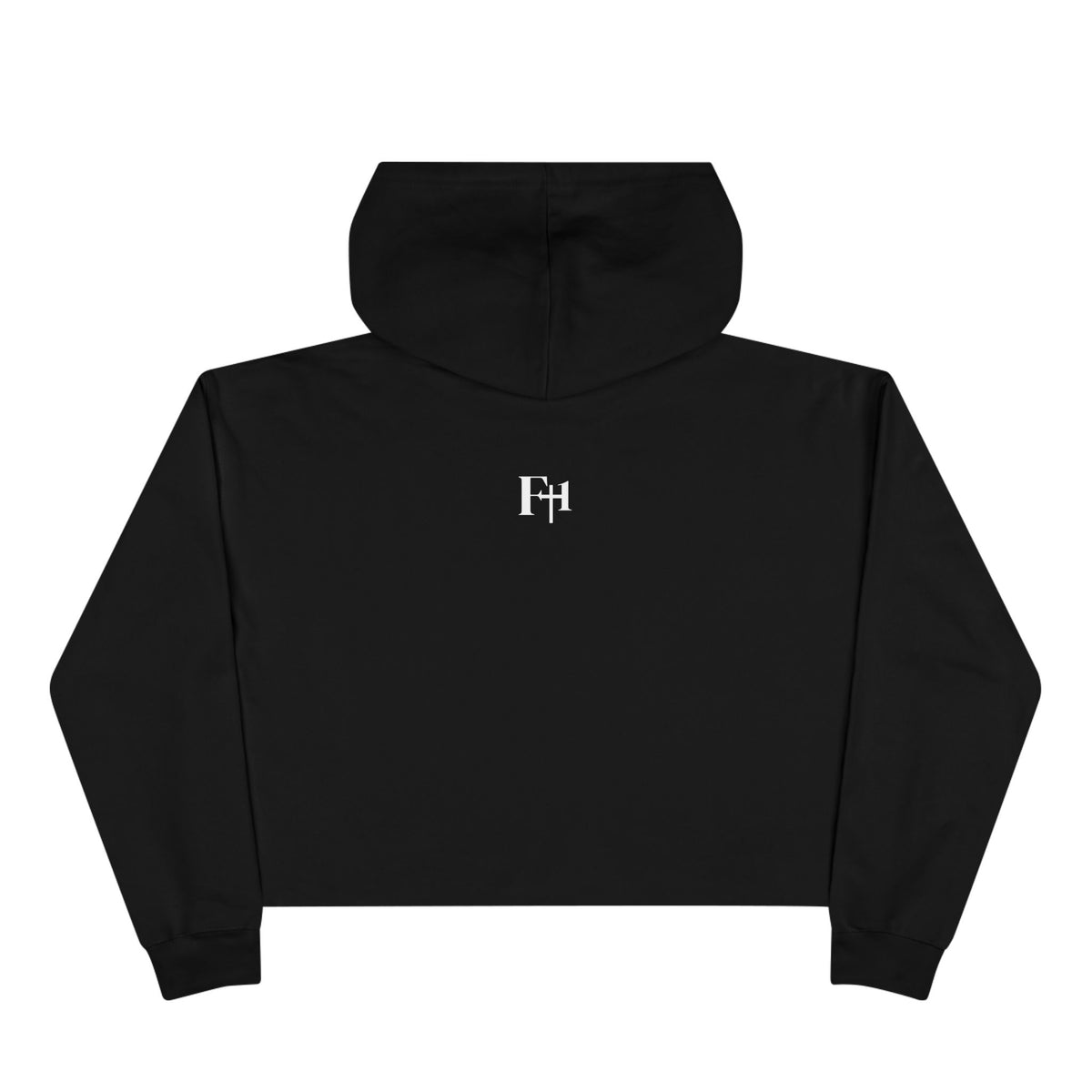 Overcome Evil with Good Crop Hoodie