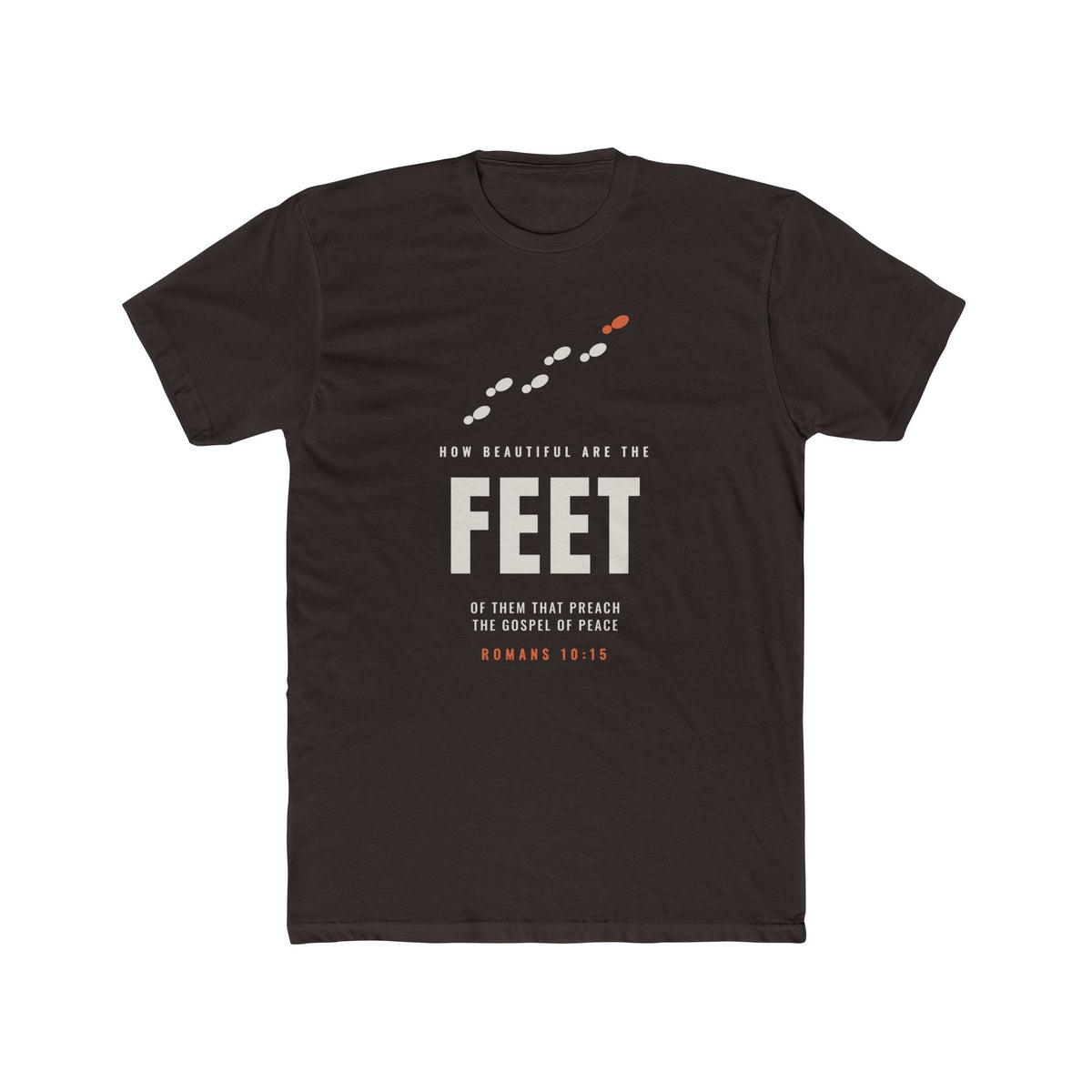 How Beautiful Are the Feet Faith-Inspired Christian T-Shirt