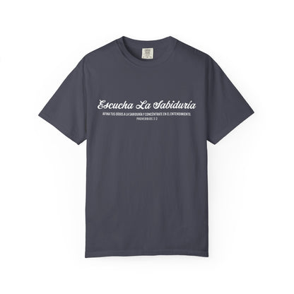 Proverbios 2:2 "Escucha la Sabiduría" T-Shirt