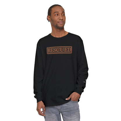 Rescued Colossians 1:13 Long Sleeve T-Shirt — 100% Cotton