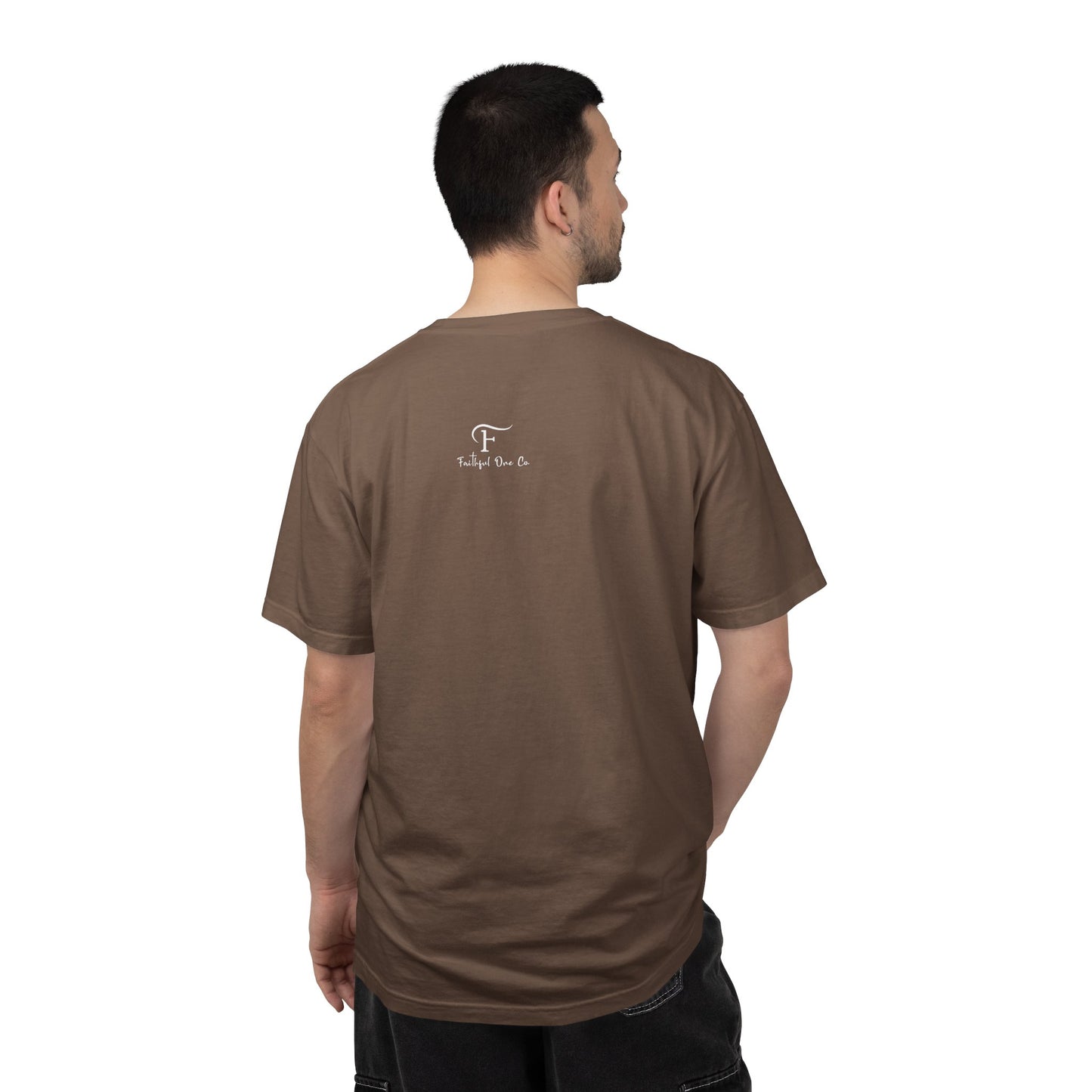 Matthew 4:4 Scripture T-Shirt — "Man Shall Not Live By Bread Alone" Christian Tee