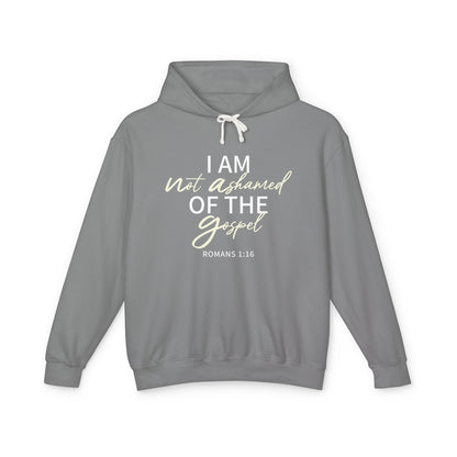 Romans 1:16 Beige 100% Cotton Unisex Hoodie Comfort Color